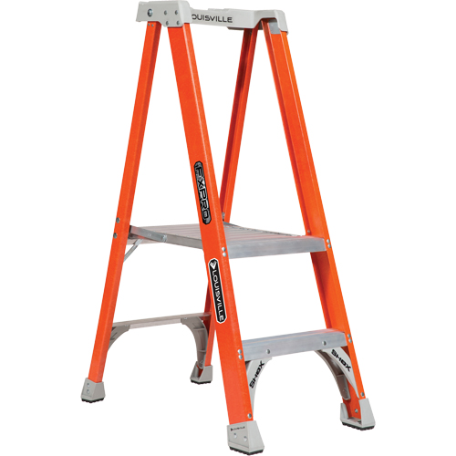 Industrial Heavy-Duty Pro Platform Stepladders (FXP1700 Series), 2', 300 lbs. Cap. Superchem Industries