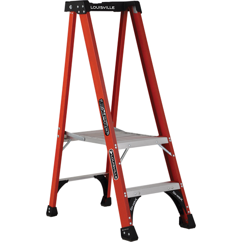 Escabeaux industriels extra robustes Pro Platform (s&eacute;rie FXP1800), 2', Cap. De 375 lb Superchem Industries