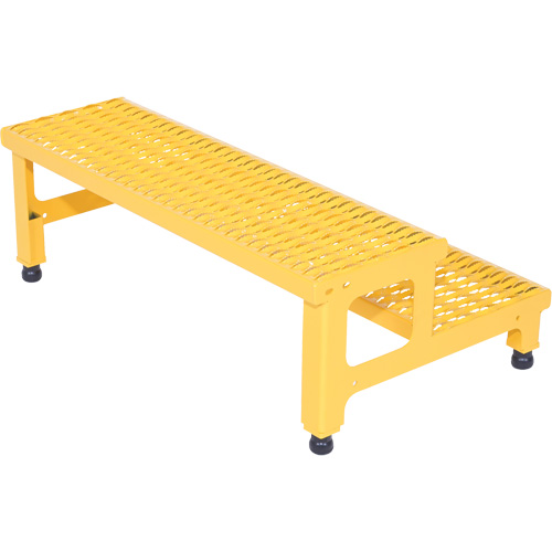 Adjustable Step-Mate Stand, 2 Step(s), 36-3/16" W x 22-7/8" L x 15-1/4" H, 500 lbs. Capacity Superchem Industries