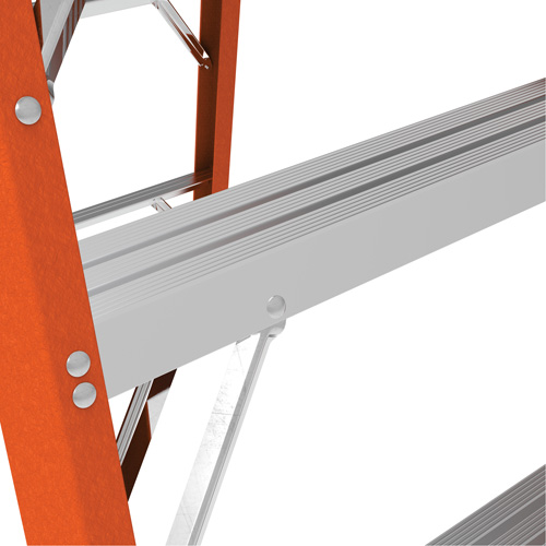 Escabeau avec plateforme Safespace, 12', Cap. De 300 lb Superchem Industries