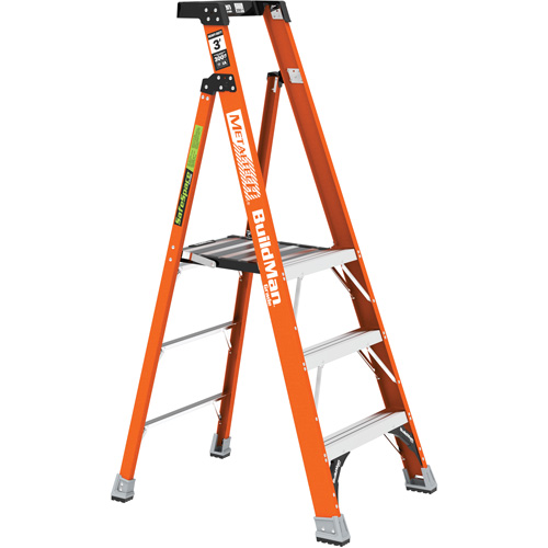 Escabeau avec plateforme Safespace, 3', Cap. De 300 lb Superchem Industries