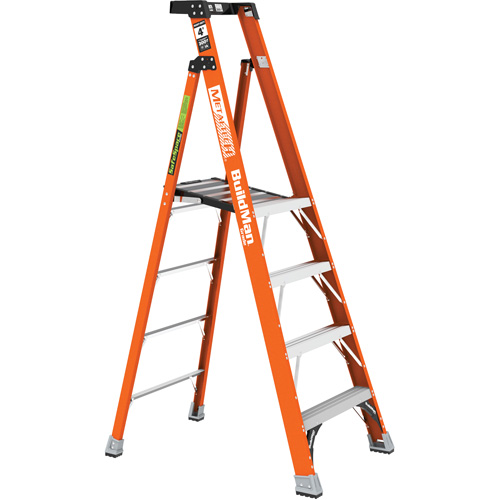 Escabeau avec plateforme Safespace, 4', Cap. De 300 lb Superchem Industries