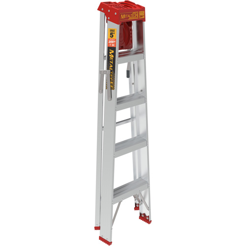 Step Ladder with Paint Tray, 5', Aluminum, 200 lbs. Capacity, Type 3 Superchem Industries