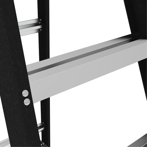 Escabeau avec plateau &agrave; peinture, 4', Fibre de verre, Capacit&eacute; 250 lb, Type 1 Superchem Industries