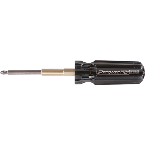 Sixpac Plus Multi-Bit Screwdrivers Superchem Industries