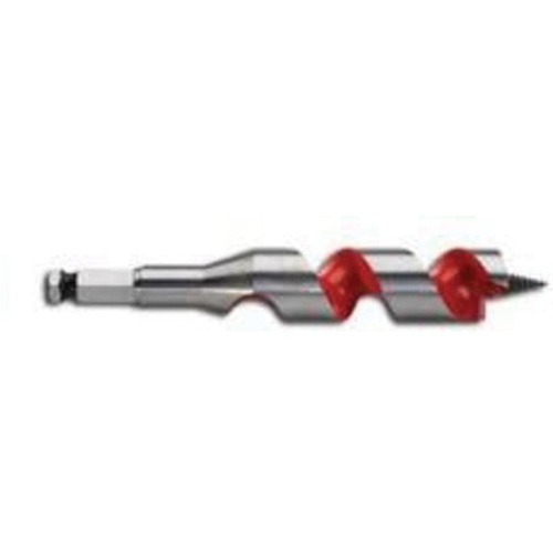 Longue m&egrave;che h&eacute;licoidale pour perceuse, Diam&egrave;tre de 1", Cannelure 3", Tige 7/16" hexagonal Superchem Industries