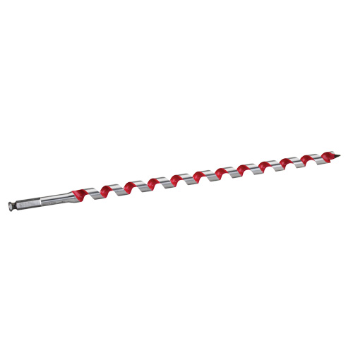 Longue m&egrave;che h&eacute;licoidale pour perceuse, Diam&egrave;tre de 3/4", Cannelure 15", Tige 7/16" hexagonal Superchem Industries