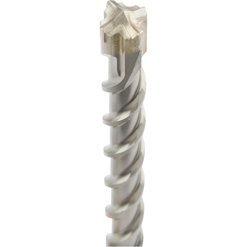 MX4 4-Cutter SDS-Plus Rotary Hammer Drill Bit, 1-1/8", SDS-Plus Shank, Carbide Superchem Industries