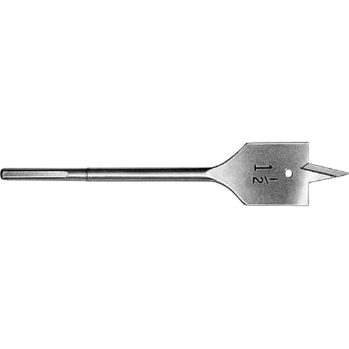 M&egrave;che plate, Diam&egrave;tre de 1/4", Tige 1/4" hex, Longeur de 6-1/8" Superchem Industries