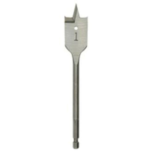 M&egrave;che plate, Diam&egrave;tre de 7/16", Tige 1/4" hex, Longeur de 6" Superchem Industries