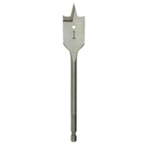 M&egrave;che plate, Diam&egrave;tre de 1-1/8", Tige 1/4" hex, Longeur de 6" Superchem Industries