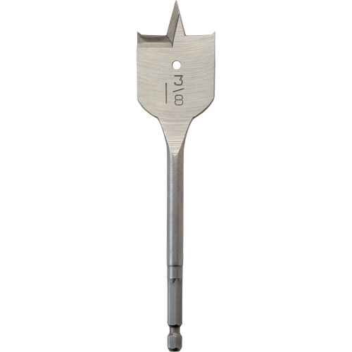 M&egrave;che plate, Diam&egrave;tre de 1-3/8", Tige 1/4" hex, Longeur de 6-3/4" Superchem Industries