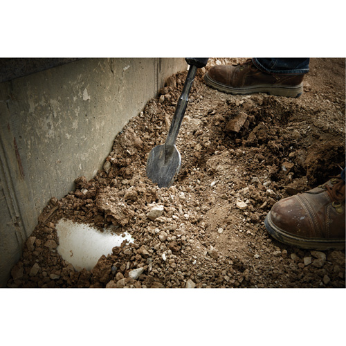 Clay Spade Bit, 5-1/2", Hex Shank, High Speed Steel Superchem Industries