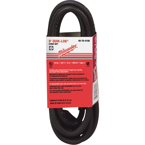 Quik-Lok&reg; Cord with Twist Style Plug Superchem Industries