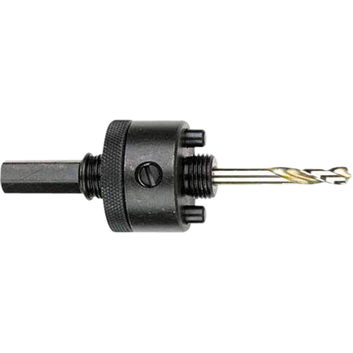 Hole Saw Arbor &amp Pilot Drills, 1-1/4" and Larger, 7/16" Shank Superchem Industries