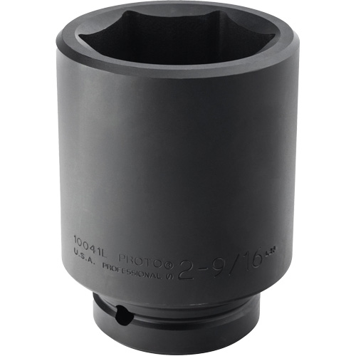 Douille, Chocs, 2-9/16", Prise 1", 6 pans, Profond Superchem Industries