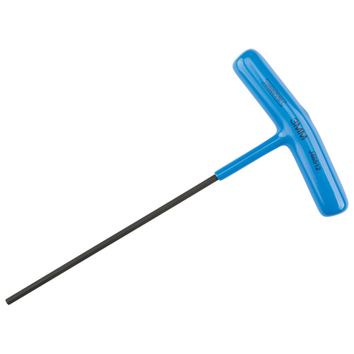 Hex Key - Metric, Hex End, 3 mm x 6" L, T Handle Superchem Industries