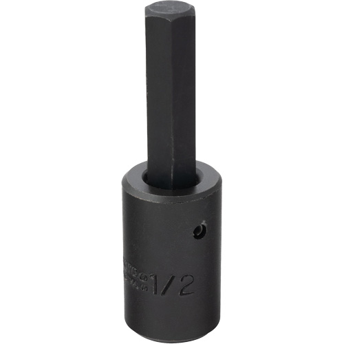 Socket Bit, Hex, 1/2" x 3-5/8" L, 1/2" Drive Superchem Industries