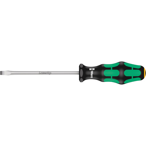 Tapered Slotted Screwdriver, 1.0 mm, 5-1/8" L, Plastic Handle Superchem Industries
