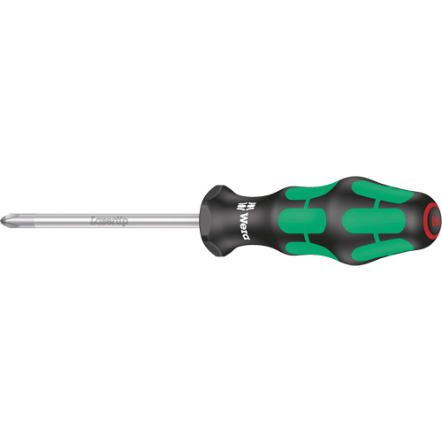 Phillips Screwdriver, #4 Tip, Round, 12-3/16" L, Plastic Handle Superchem Industries