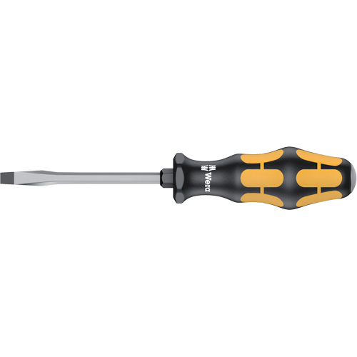 Slotted Demolition Screwdriver, 1/4", 8-1/8" L, Plastic Handle Superchem Industries