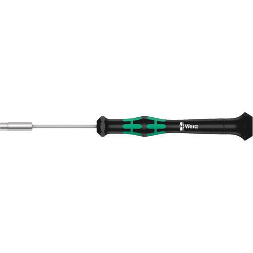 Micro-tournevis pour embouts, 9/64" prise, 6-3/16" lo, Non magn&eacute;tique Superchem Industries