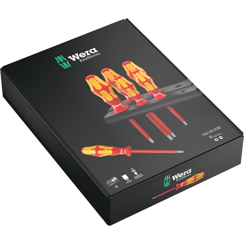Insulated Screwdriver Set, 1000 V, 6 Pcs Superchem Industries