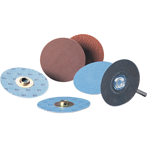 Disque &agrave; changement rapide Standard Abrasives, 3" dia., Grain P240, Oxyde d'aluminium Superchem Industries