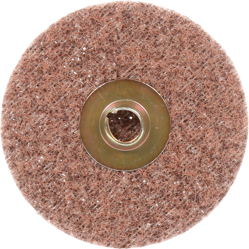 Disque de conditionnement de surface &agrave; remplacement rapide Standard Abrasives, 3" dia., Grain Cors&eacute;, Oxyde d'aluminium Superchem Industries