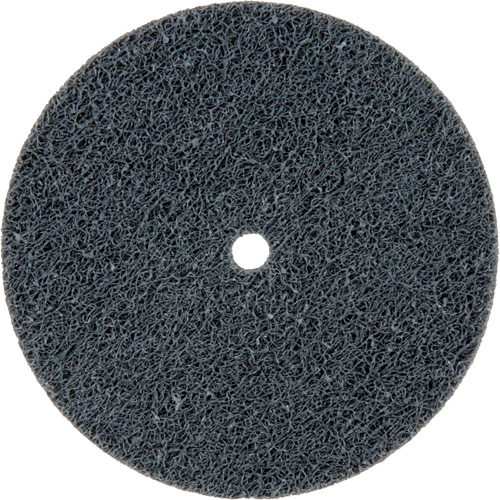 Meule homog&egrave;ne &agrave; faible densit&eacute; de s&eacute;rie 500 Standard Abrasives, 3" x 1/4", Arbre de 1/4", Grain de Fin, Carbure de silicium Superchem Industries