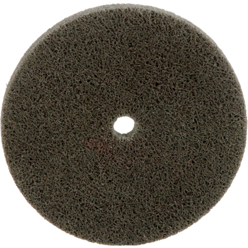 Standard Abrasives Unitized Wheel, 3" x 1/4", 1/4" Arbor, Fine Grit, Aluminum Oxide Superchem Industries