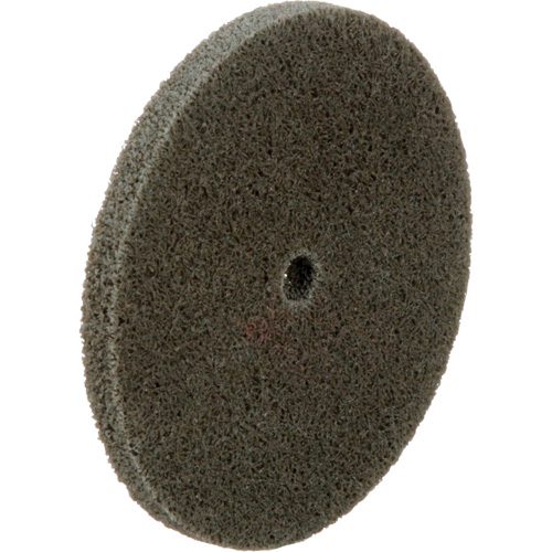 Standard Abrasives Unitized Wheel, 3" x 1/4", 1/4" Arbor, Fine Grit, Aluminum Oxide Superchem Industries