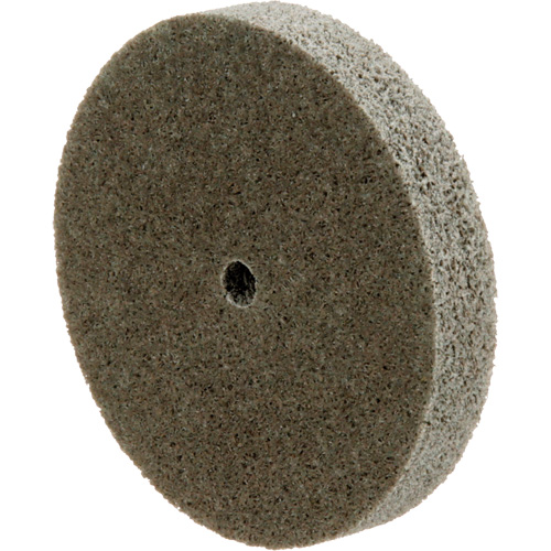 Disque unitaris&eacute; Standard Abrasives, 3" x 1/2", Arbre de 1/4", Grain de Moyen, Oxyde d'aluminium Superchem Industries