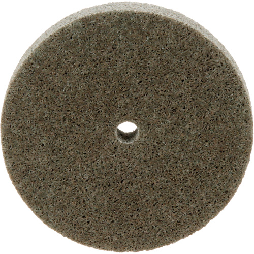Disque unitaris&eacute; Standard Abrasives, 3" x 1/2", Arbre de 1/4", Grain de Moyen, Oxyde d'aluminium Superchem Industries