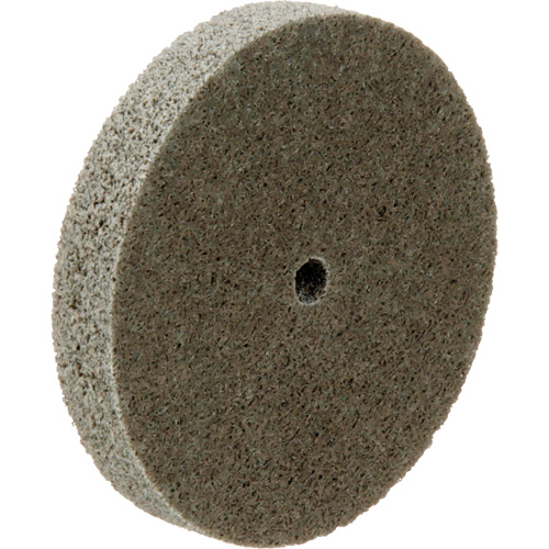 Disque unitaris&eacute; Standard Abrasives, 3" x 1/2", Arbre de 1/4", Grain de Moyen, Oxyde d'aluminium Superchem Industries