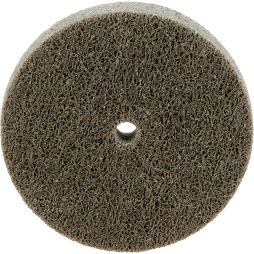 Disque unitaris&eacute; Standard Abrasives, 3" x 1/2", Arbre de 1/4", Grain de Moyen, Oxyde d'aluminium Superchem Industries