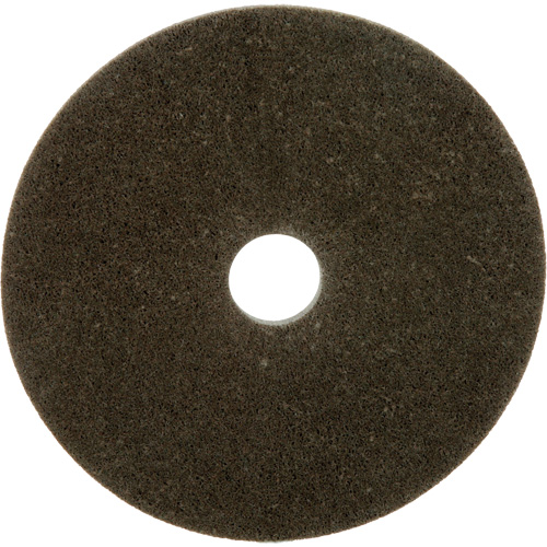 Standard Abrasives Unitized Wheel, 6" x 1/4", 1" Arbor, Medium Grit, Aluminum Oxide Superchem Industries