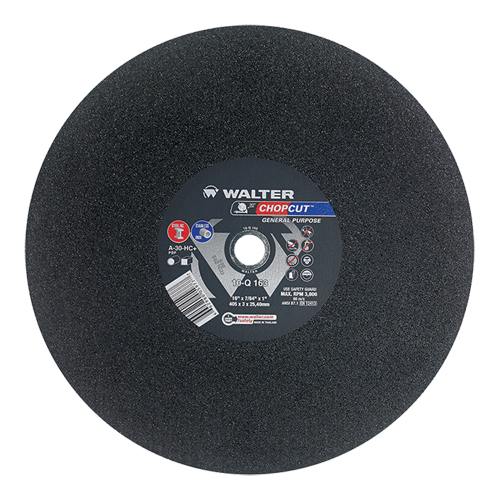 Chopcut Cut-Off Wheel, 16" x 7/8", 1" Arbor, Type 1, Aluminum Oxide, 3800 RPM Superchem Industries