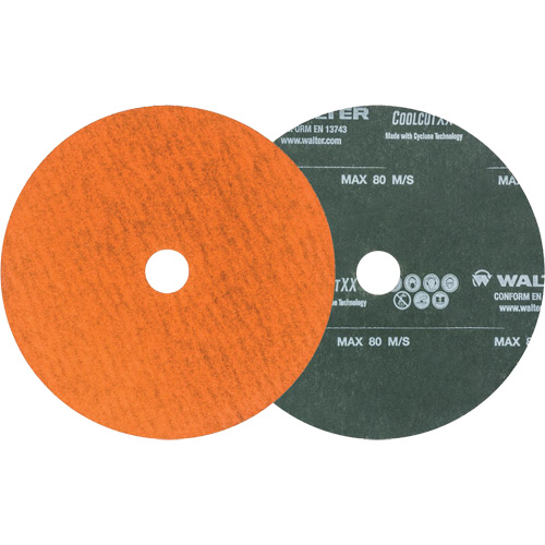 Fibre Discs - Coolcut XX, Ceramic, 36, 5" Dia x 7/8" Arbor Superchem Industries