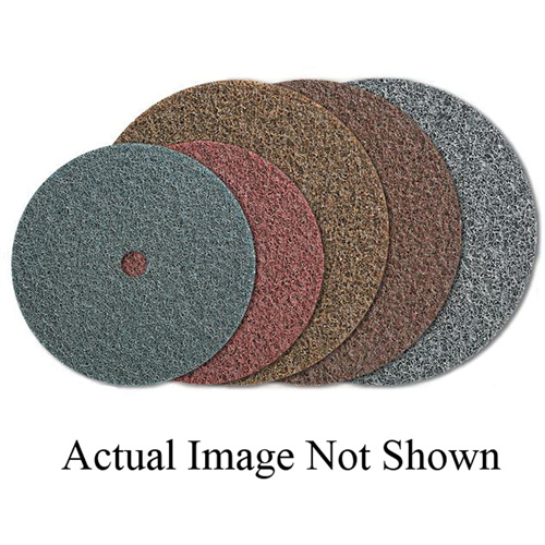 Disque de pr&eacute;paration de surface QUICK-STEP BLENDEX, 4-1/2" dia., Grain Extra grossier, Oxyde d'aluminium Superchem Industries