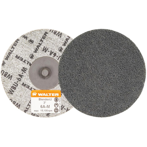 Disques Twist Blendex U, 3" dia., Grain Moyen, Oxyde d'aluminium Superchem Industries