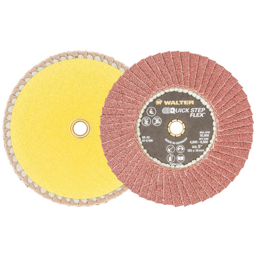 QUICK-STEP FLEX, 5" x Type 29, 60 Grit, Aluminum Oxide Superchem Industries