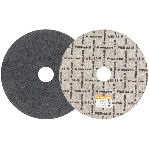 Blendex U Finishing Wheel, 6" Dia., 6AM Grit, Silicon Carbide Superchem Industries