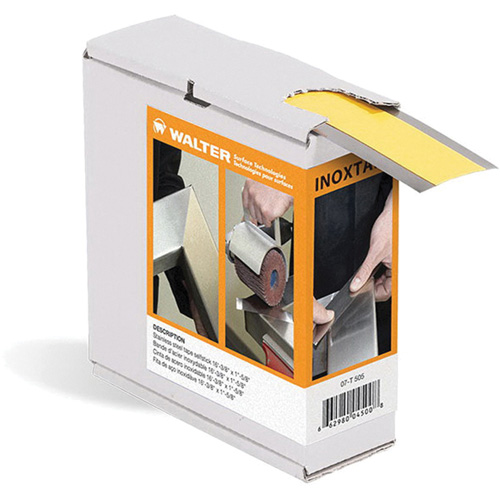 Inox Stainless Steel Tape, 0.15 mils Thick, 41.275 mm (1-5/8") x 5 m (16.375') Superchem Industries