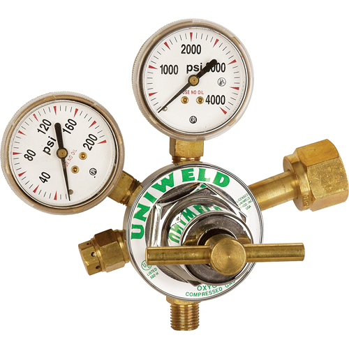 Medium-Duty Single Stage Regulator, Oxygen, CGA540 Inlet Superchem Industries