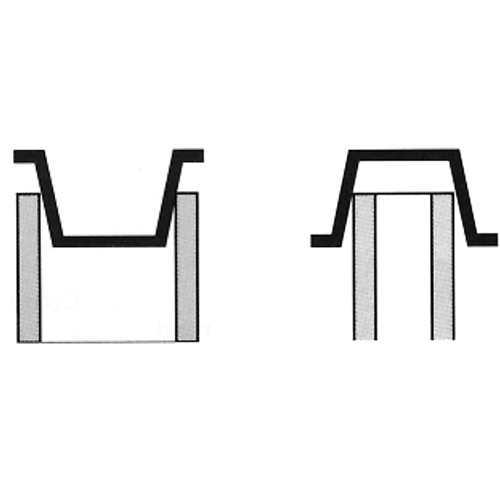 Plastic End Cap, 1/2" Dia. Superchem Industries