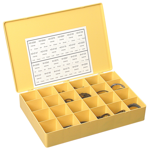 Assortiments d'anneaux de retenue internes & externes Superchem Industries