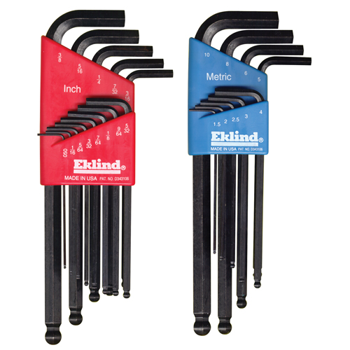 Balldrive Hex Key, Hex End, 5/16" x 6" L, L Shape Superchem Industries