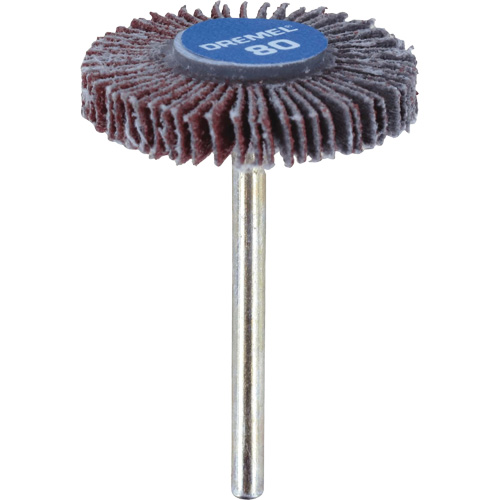 M&egrave;che de ponçage &agrave; roue &agrave; lamelles 3/16" - grain 80 Superchem Industries