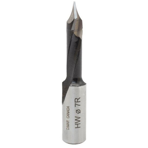 Forets pour trou de passage &agrave; pointes au carbure, Diam&egrave;tre de 7 mm Superchem Industries